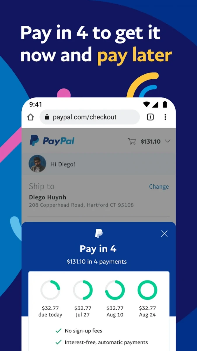 PayPal - Send, Shop, Manage screenshot image 3