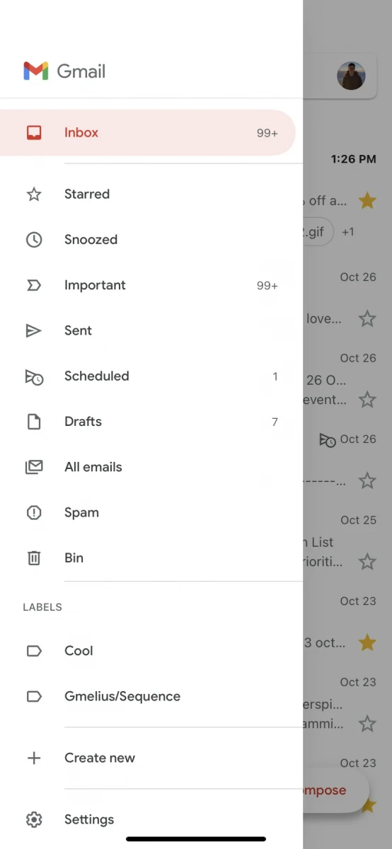 Gmail screenshot image 3