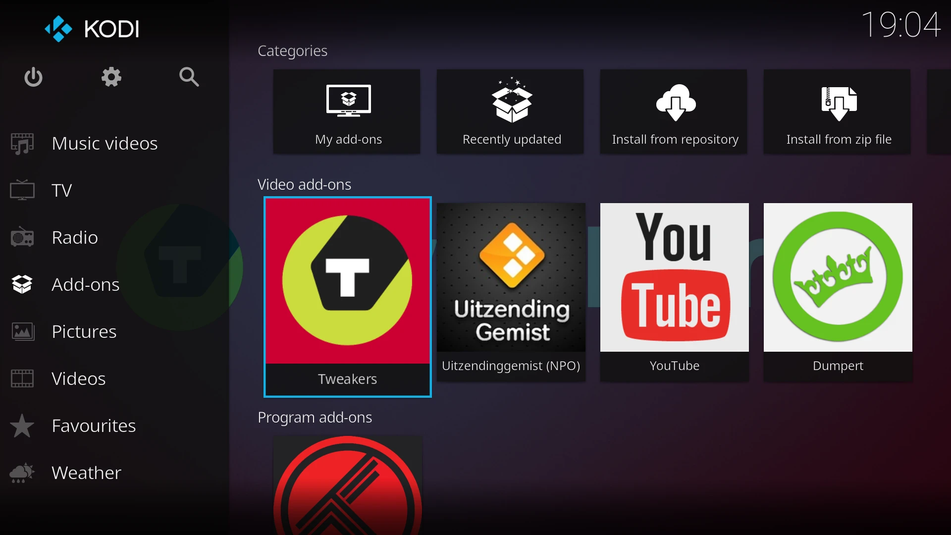 Kodi screenshot image 4