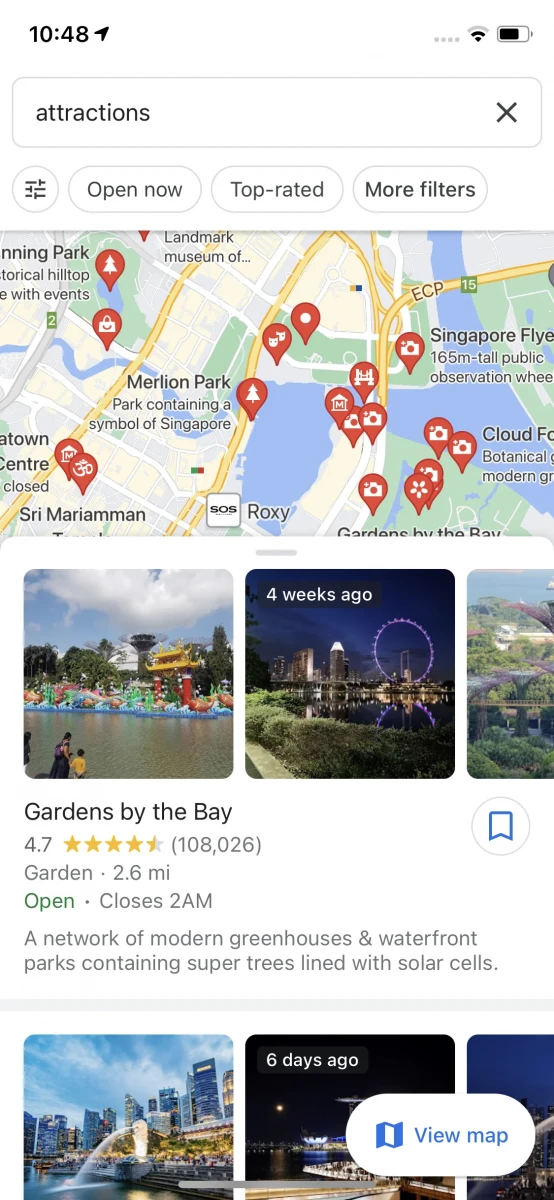 Google Maps screenshot image 1