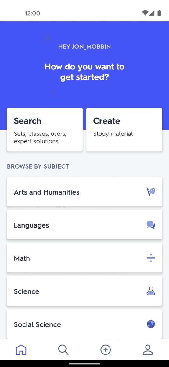 Quizlet: Languages & Vocab screenshot image 2