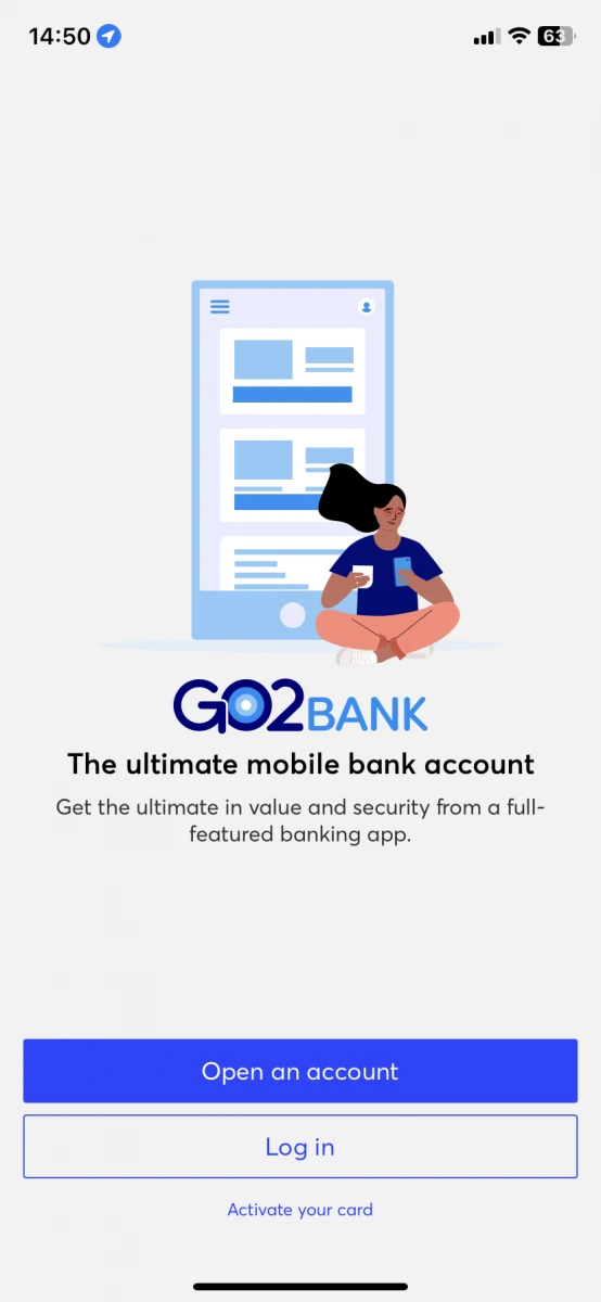 GO2bank: Mobile banking screenshot image 3