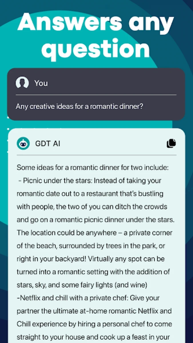 ChatAi GDT - Ai Chat, Ai Bot screenshot image 5