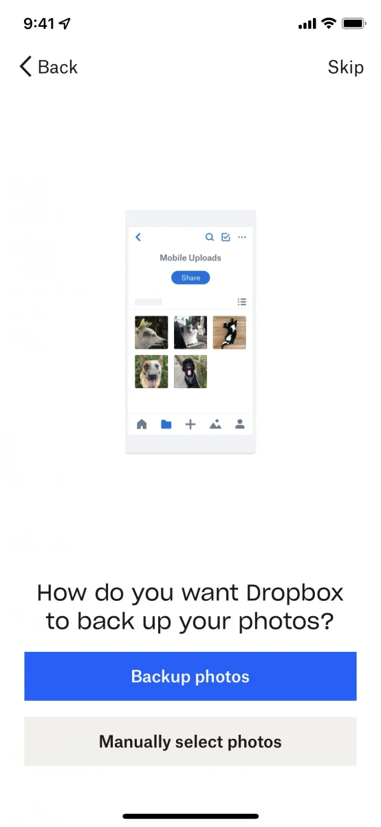 Dropbox: Secure Cloud Storage screenshot image 4