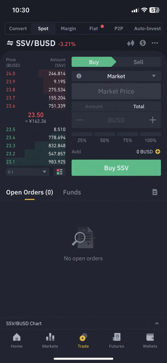 Binance: BTC, Crypto and NFTS screenshot image 4