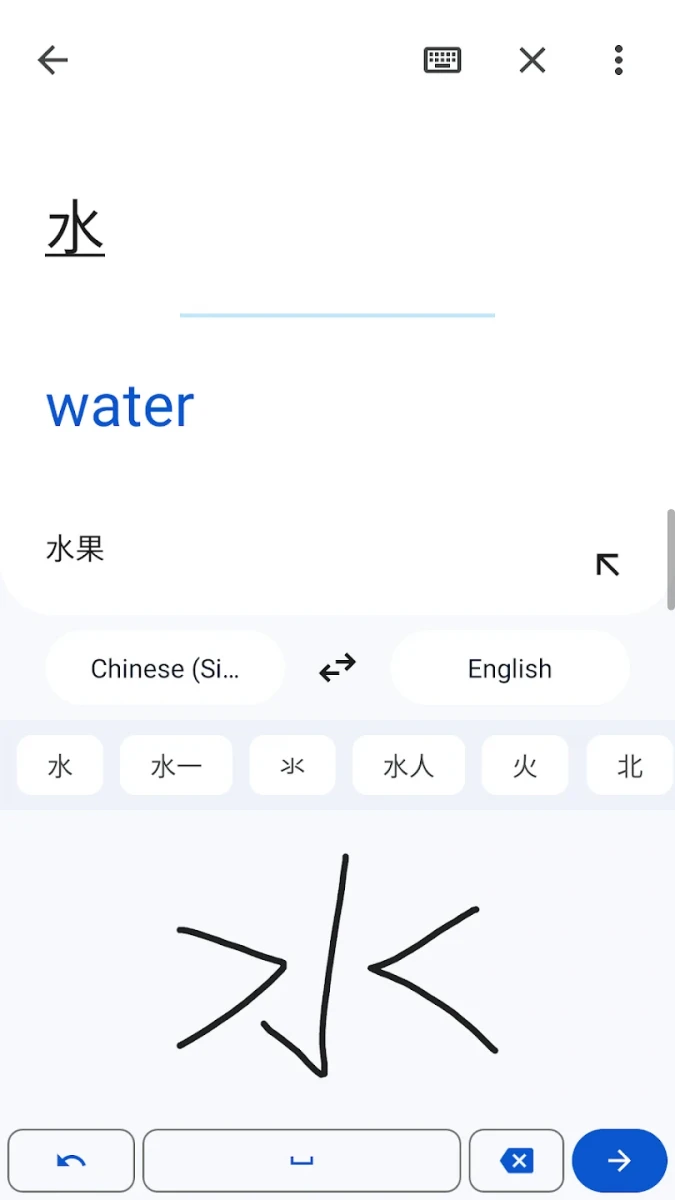 Google Translate screenshot image 4