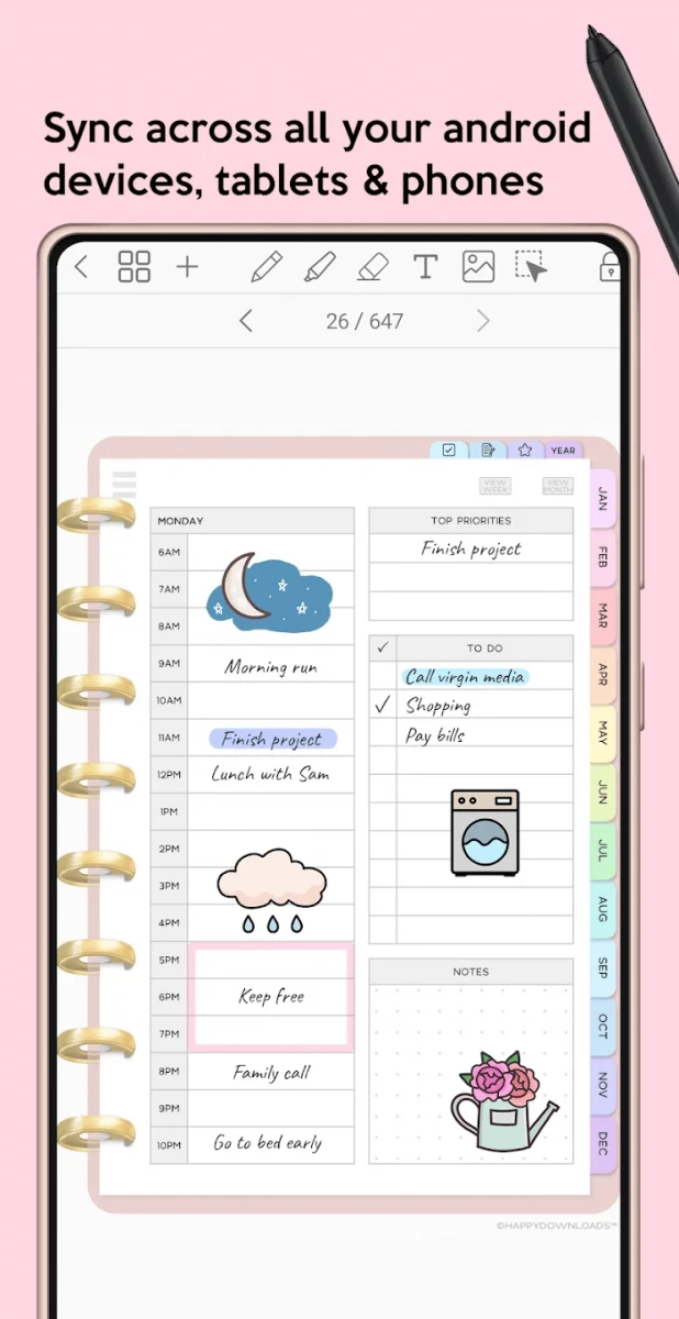 Penly: Digital Planner & Notes screenshot image 6