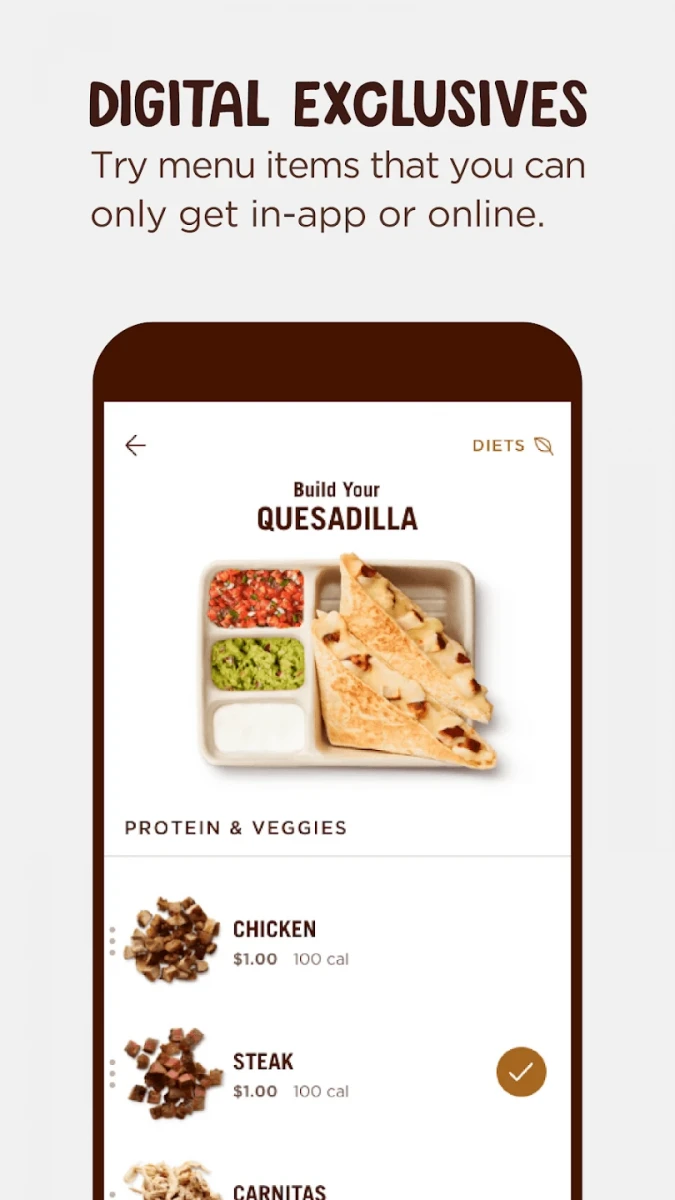 Chipotle - Fresh Food Fast screenshot image 6