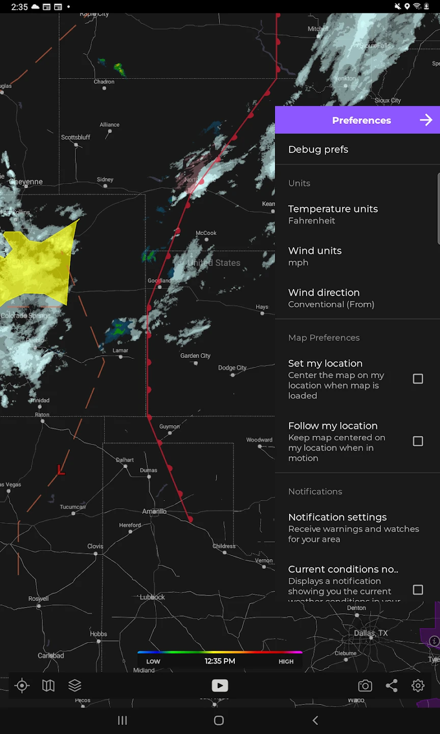 MyRadar Weather Radar screenshot image 16