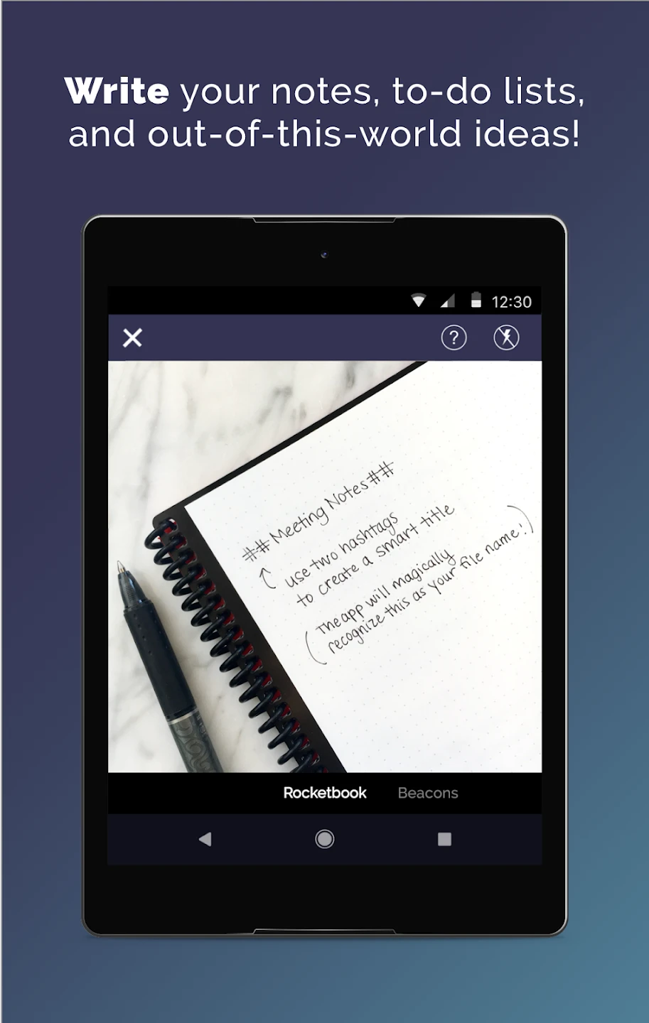 Rocketbook screenshot image 6