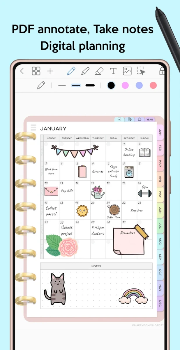 Penly: Digital Planner & Notes screenshot image 1