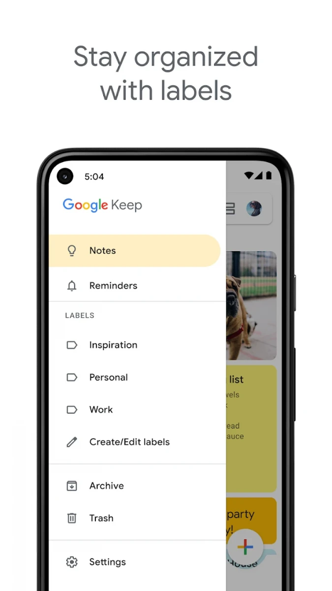 Google Keep - Notes and Lists screenshot image 5