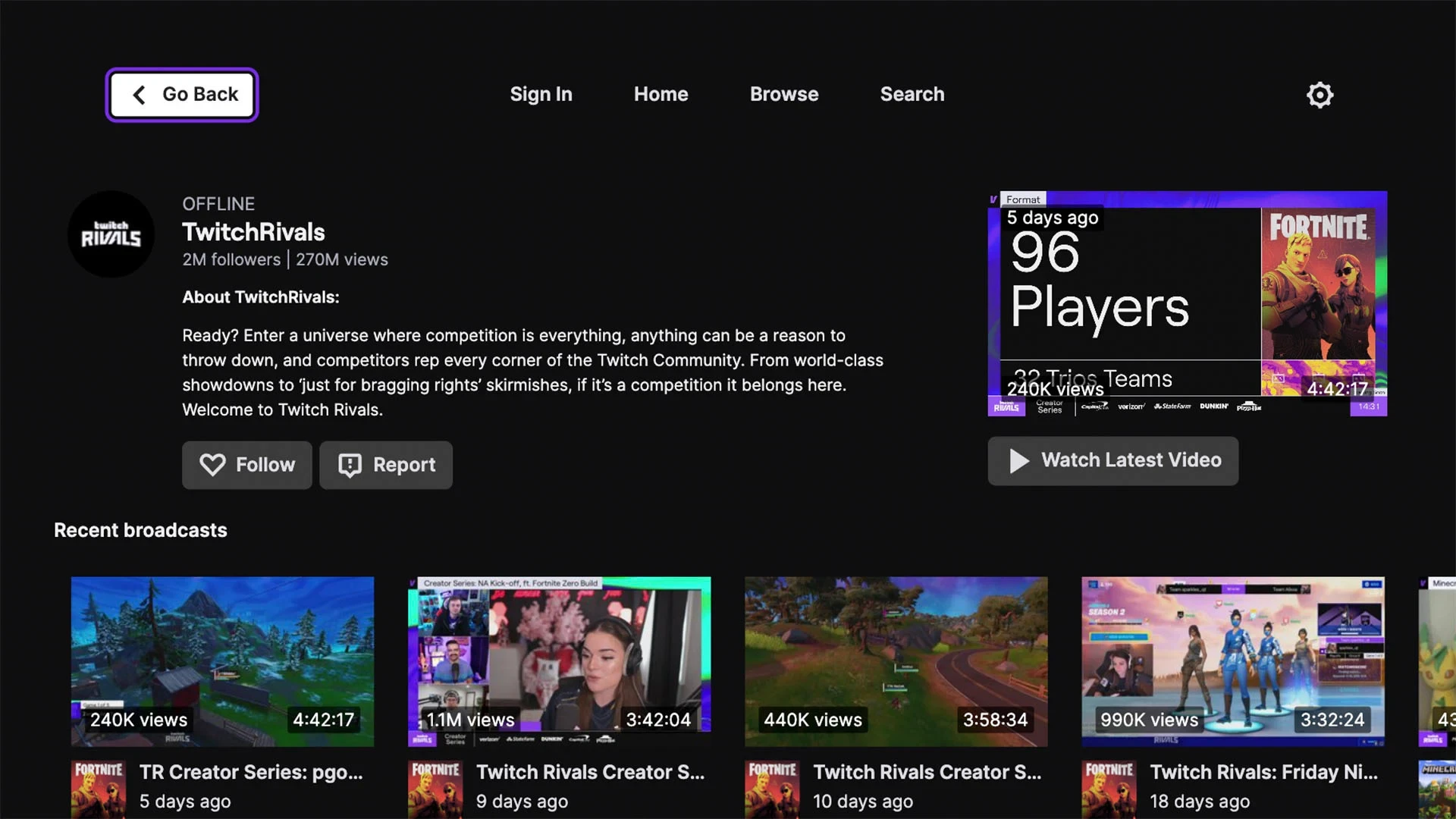 Twitch: Live Game Streaming screenshot image 14