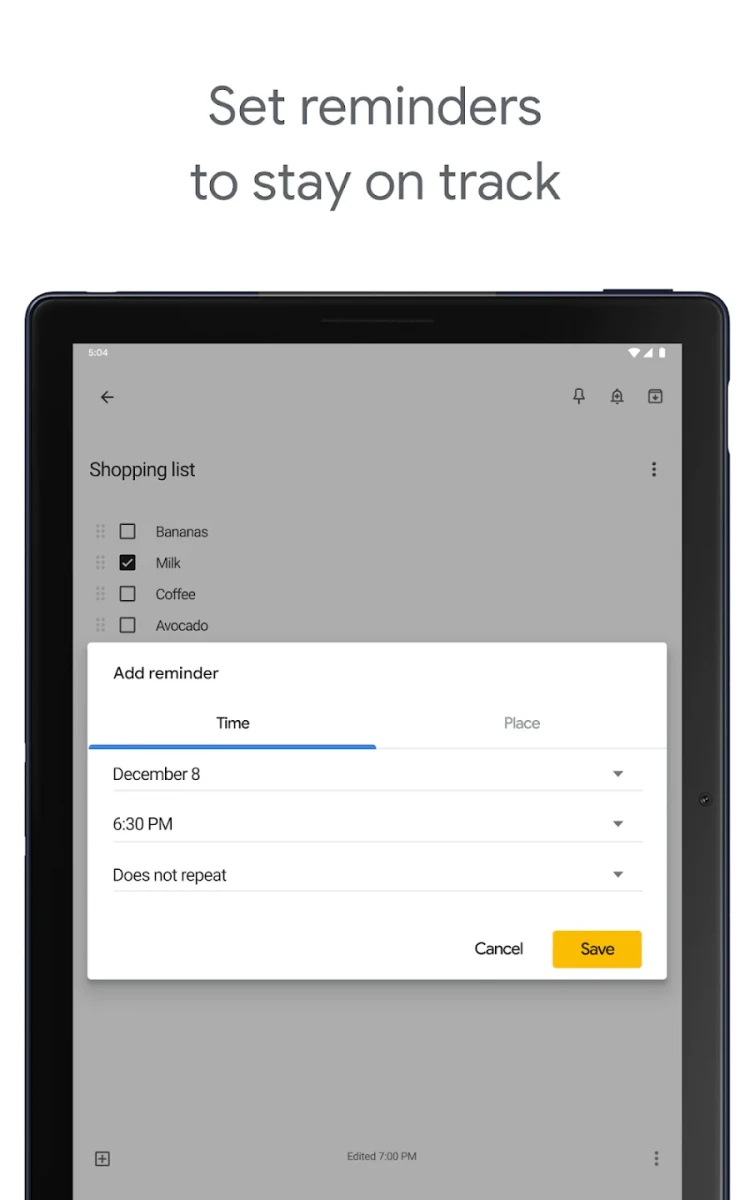 Google Keep - Notes and Lists screenshot image 13