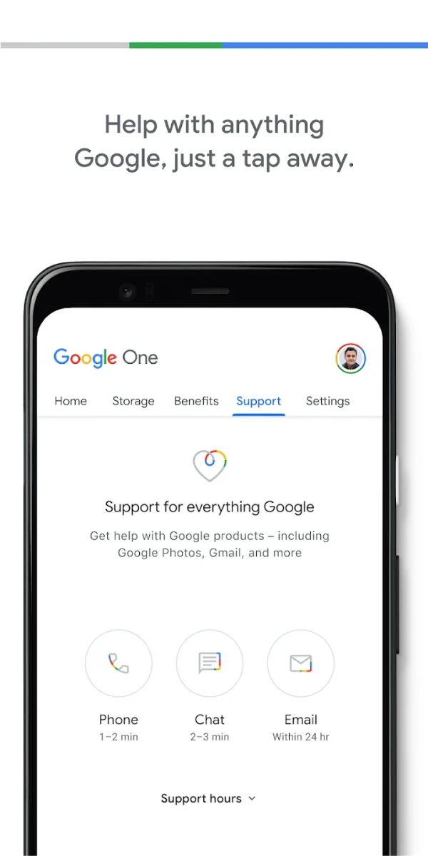 Google One screenshot image 5