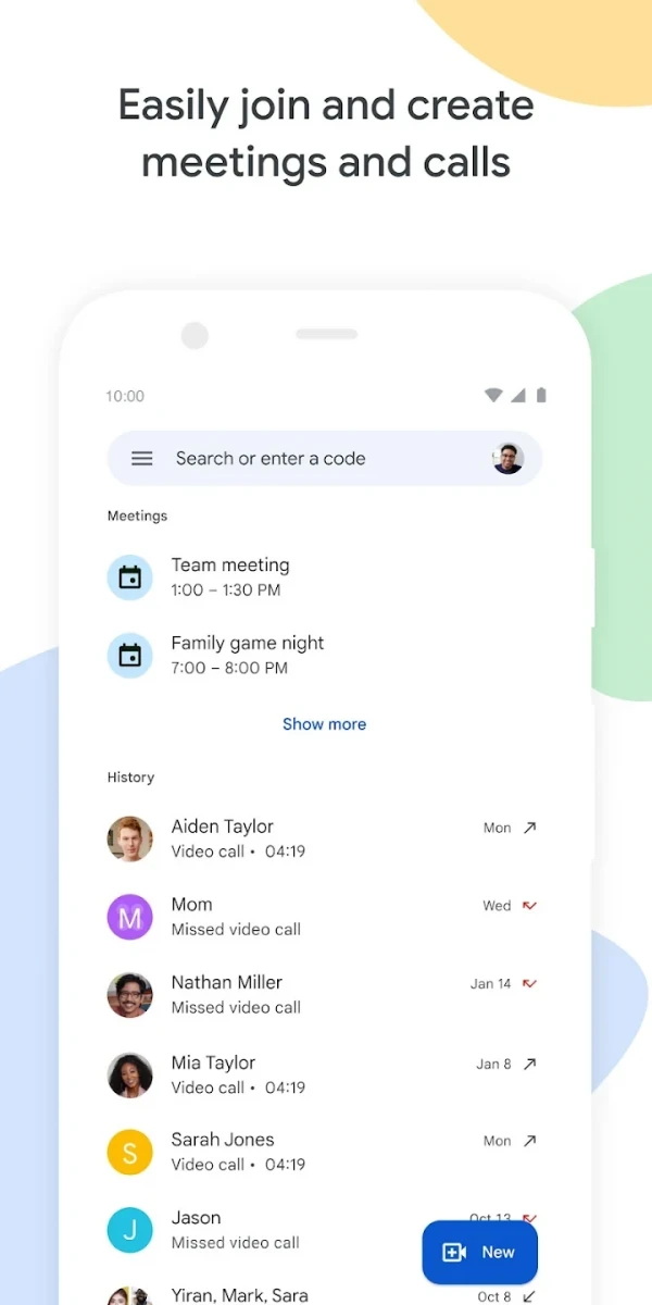 Google Meet screenshot image 1