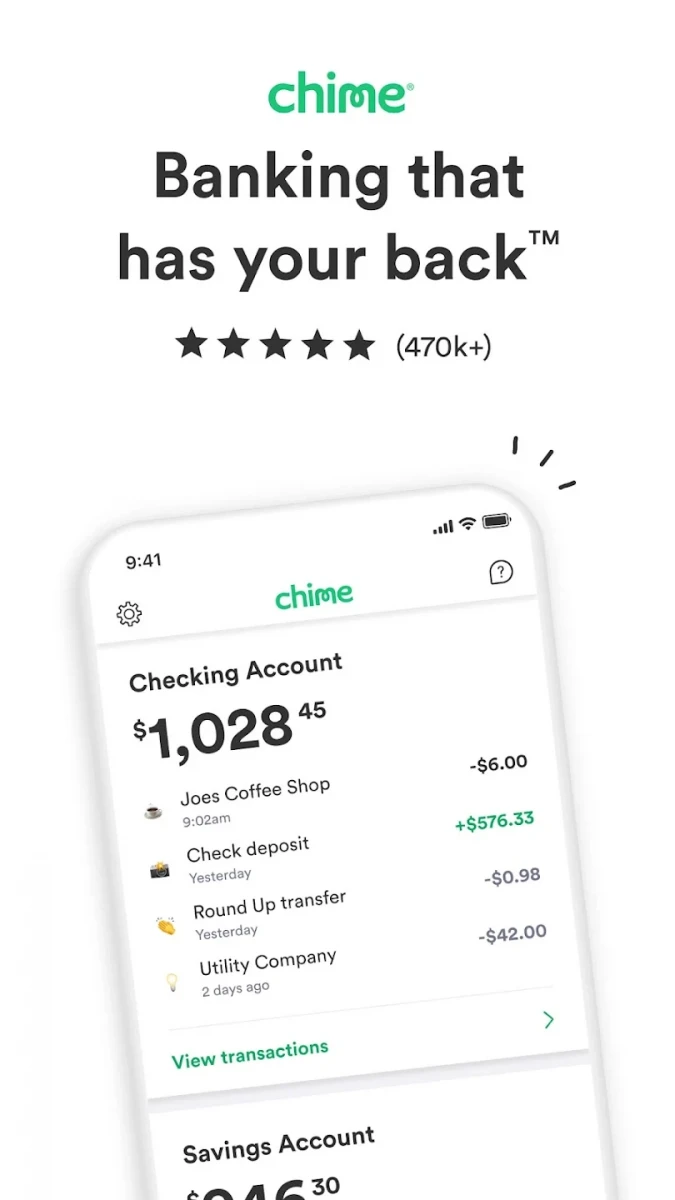 Chime – Mobile Banking screenshot image 1