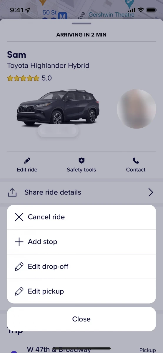 Lyft screenshot image 5