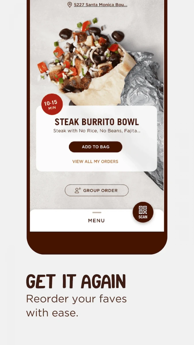 Chipotle - Fresh Food Fast screenshot image 7