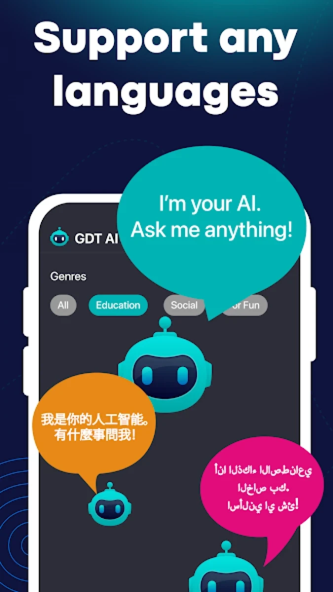 ChatAi GDT - Ai Chat, Ai Bot screenshot image 2