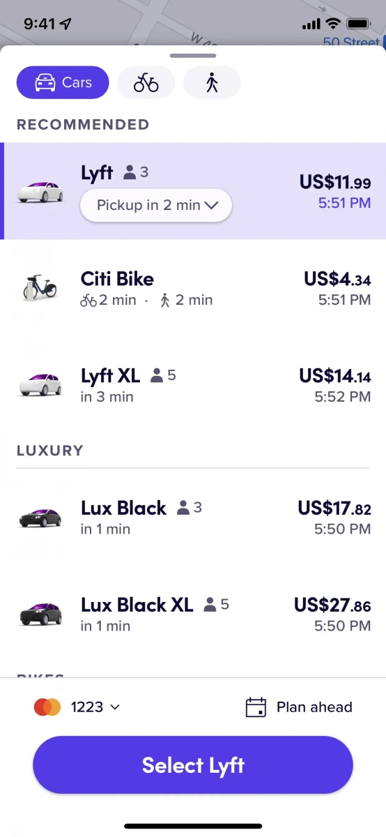 Lyft screenshot image 2