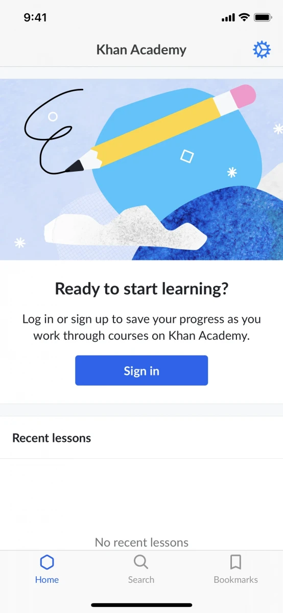 Khan Academy screenshot image 1