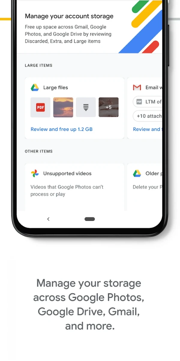 Google One screenshot image 2