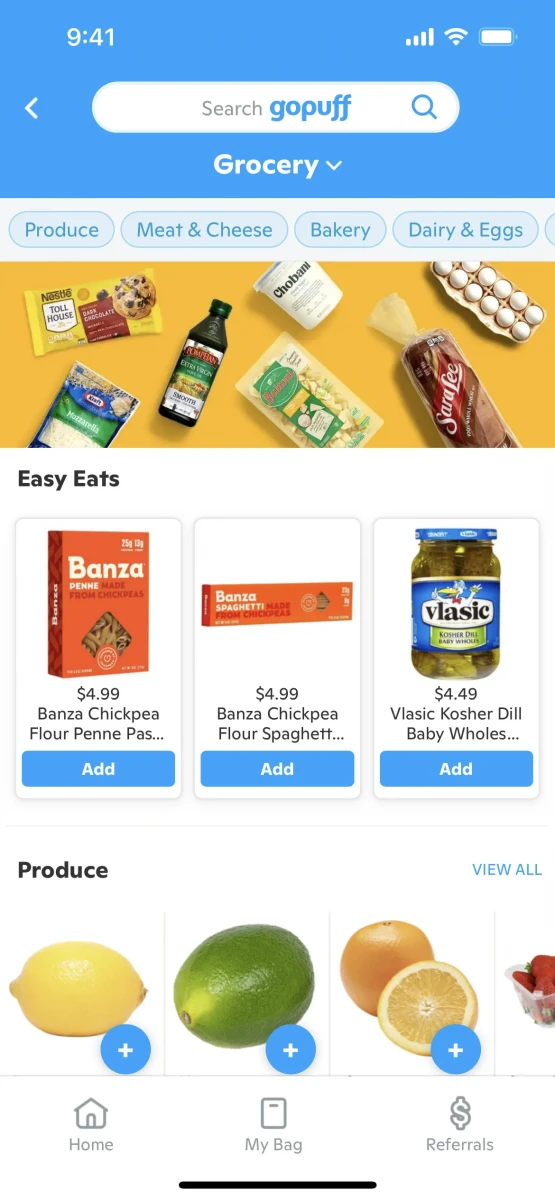 Gopuff—Alcohol & Food Delivery screenshot image 3