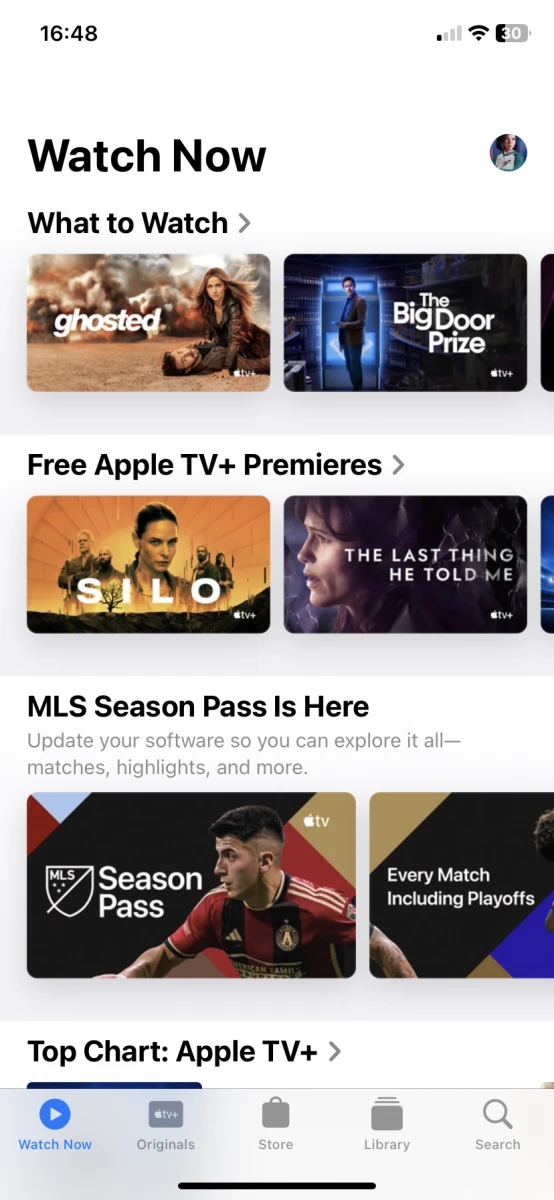 Apple TV screenshot image 2