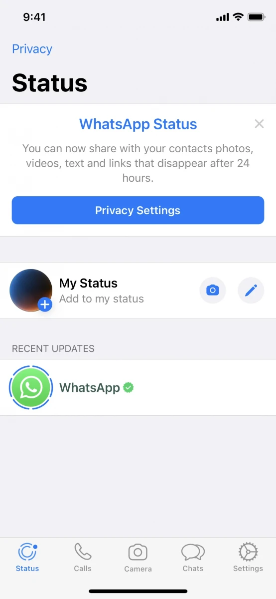 WhatsApp Messenger screenshot image 5