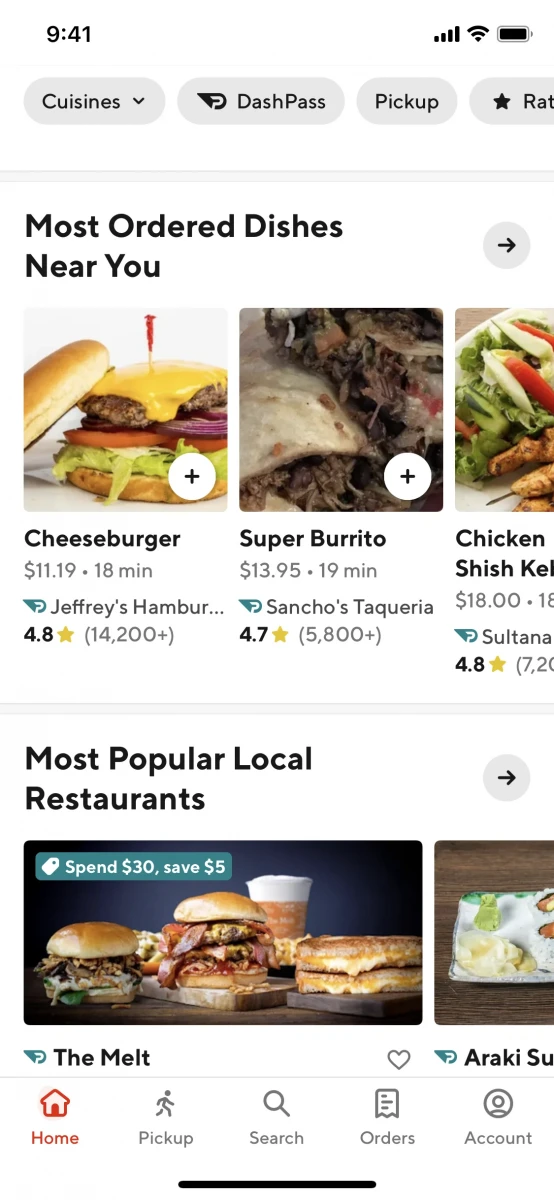 DoorDash - Food Delivery screenshot image 6