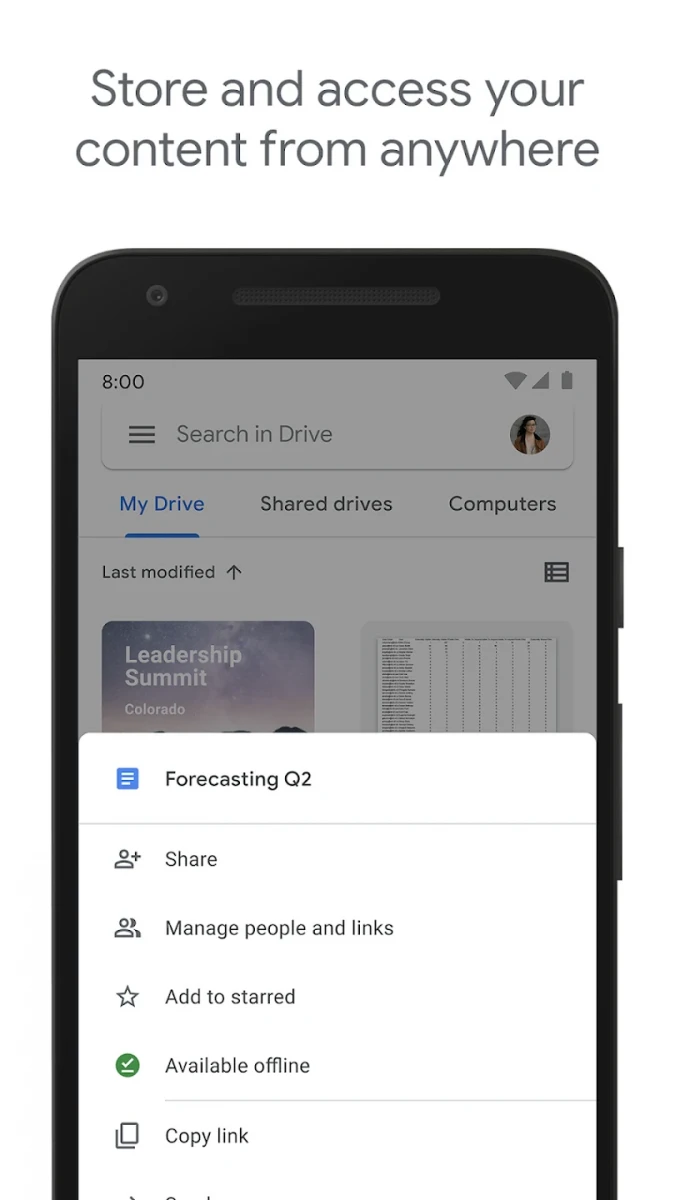 Google Drive screenshot image 1