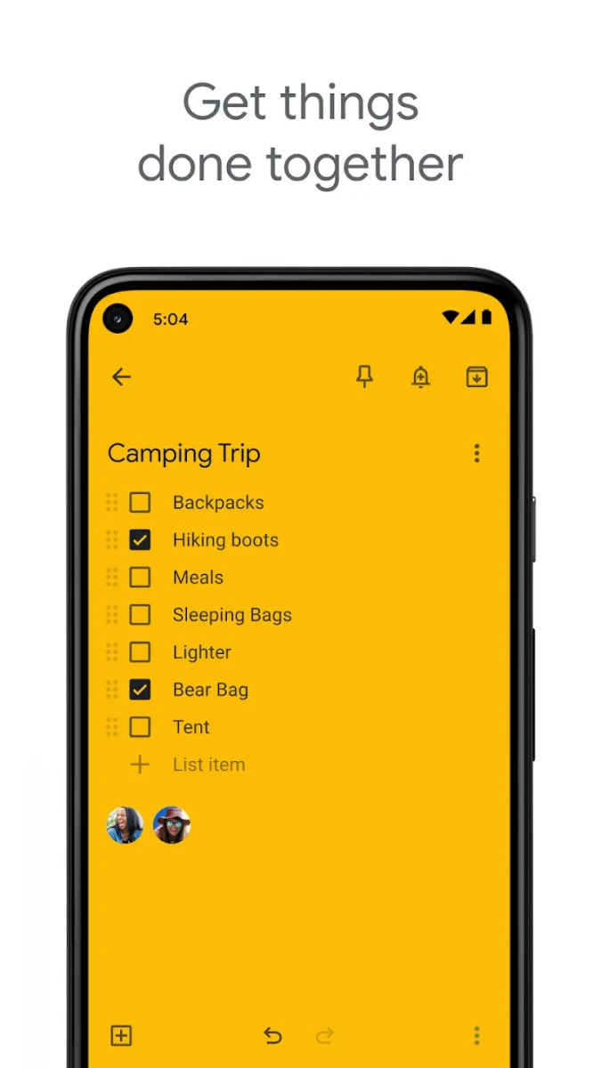 Google Keep - Notes and Lists screenshot image 2