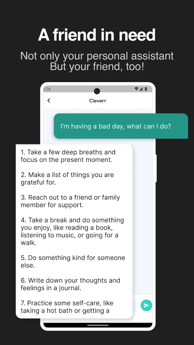 Cleverr - AI Assistant Chatbot screenshot image 4