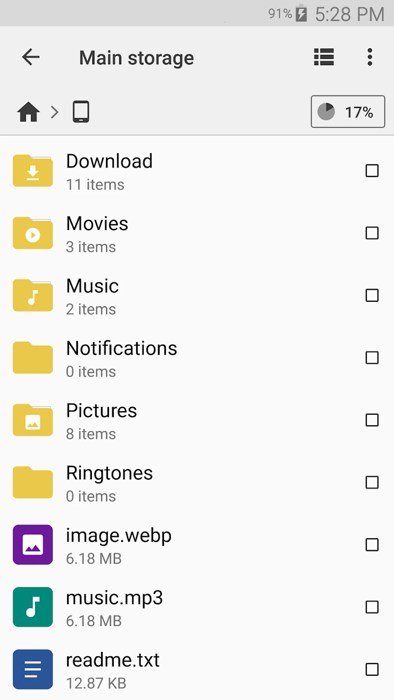 Cx File Explorer screenshot image 2